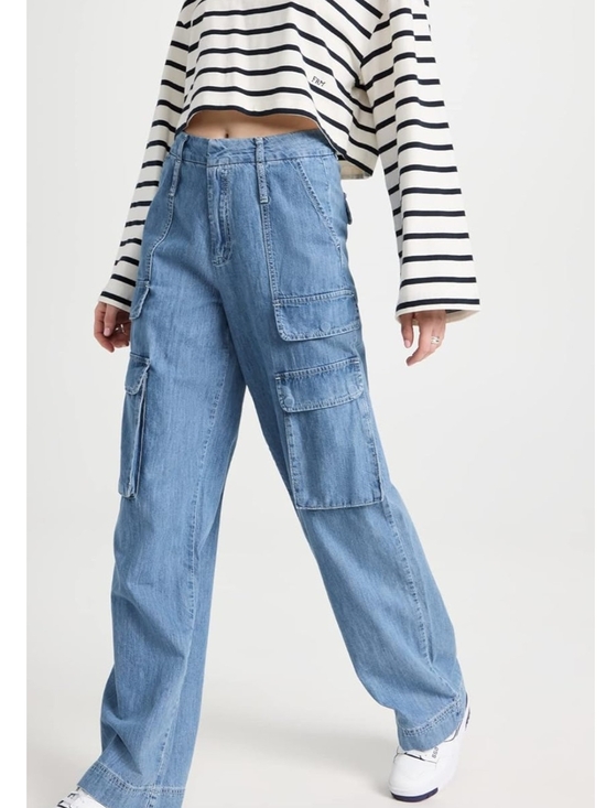 Frame Denim Denim - Frame In Rythm Straight Leg Cargo Jeans Sz.29